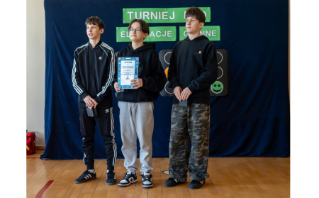 Podium w turnieju bezpieczeństwa w ruchu drogowym