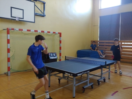 Mistrzostwa Gminy Grybów w Drużynowym Tenisie Stołowym Chłopców i Dziewcząt - Igrzyska Mło