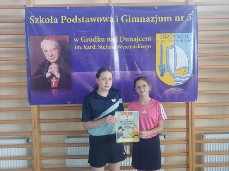 Międzygminne Zawody w Drużynowym Tenisie Stołowym Dziewcząt - Igrzyska Dzieci